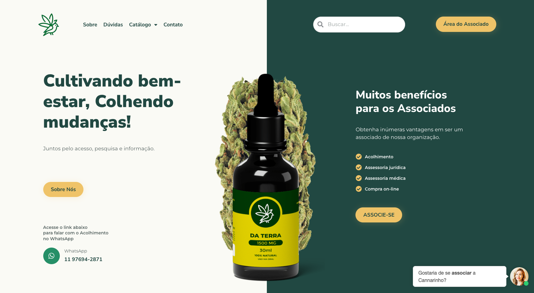 Site Institucional da Cannarinho